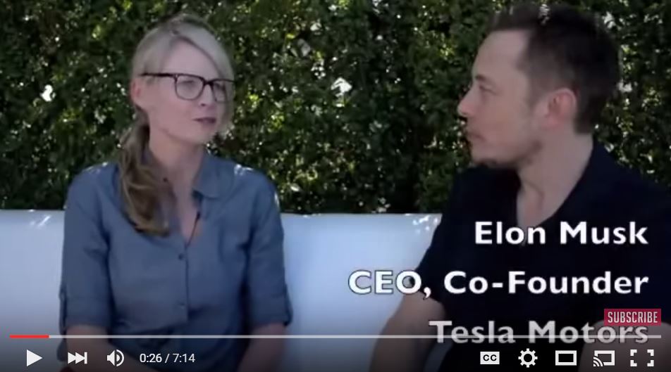 Elon Musk interview on GigaOM TV