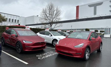 tesla ultra red